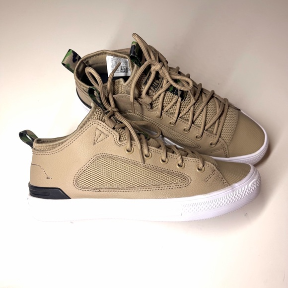 Converse Men’s Chuck Taylor All Star Ultra Low 'Khaki' Sneakers Size- 7 - Picture 6 of 10